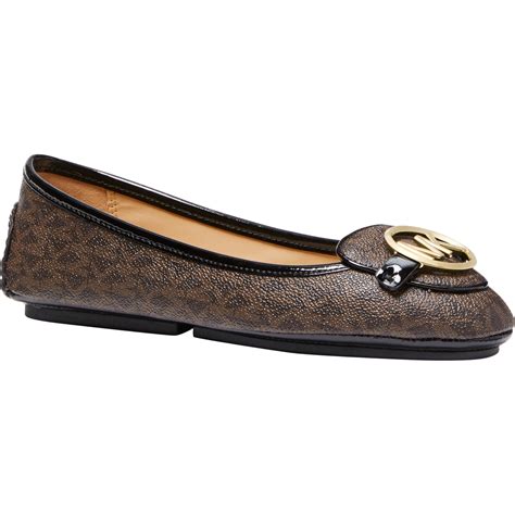 michael michael kors lillie moccasin flats .